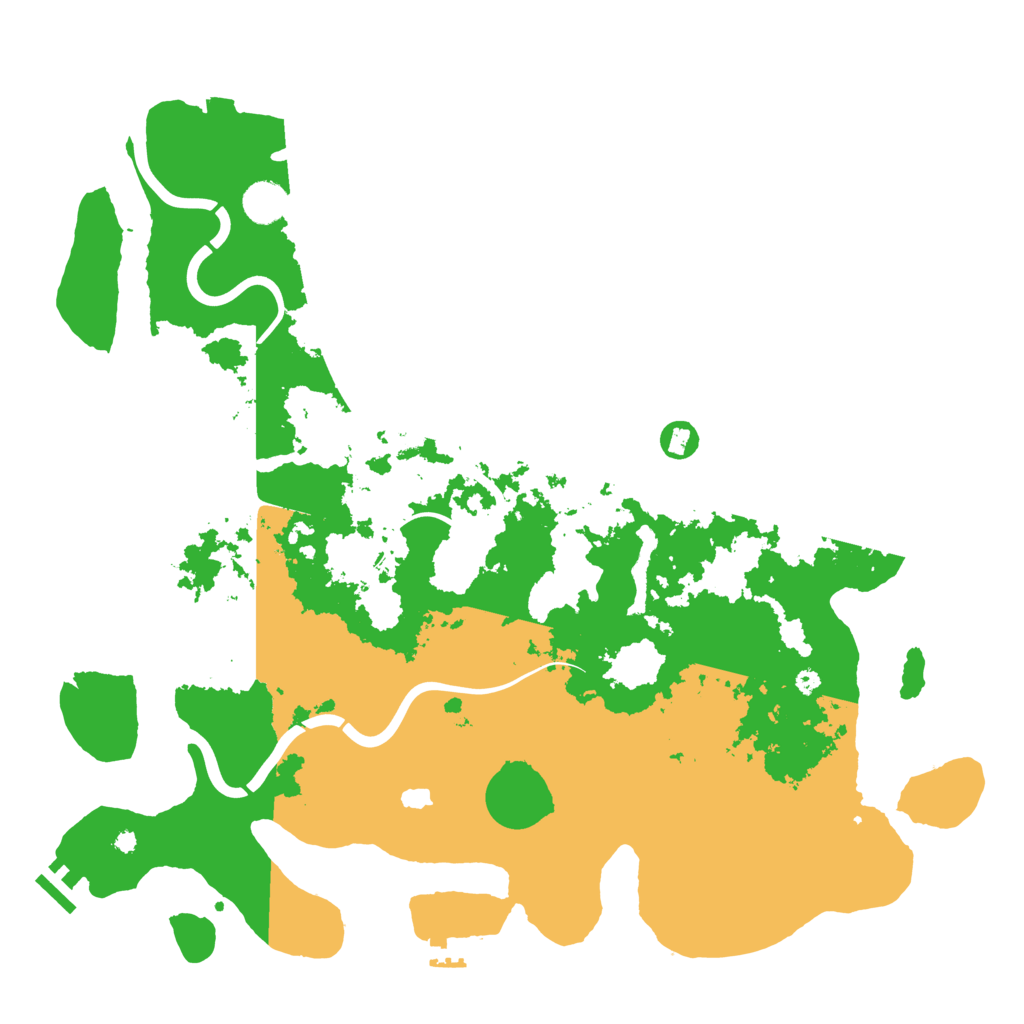 Biome Rust Map: Procedural Map, Size: 4250, Seed: 1197614314