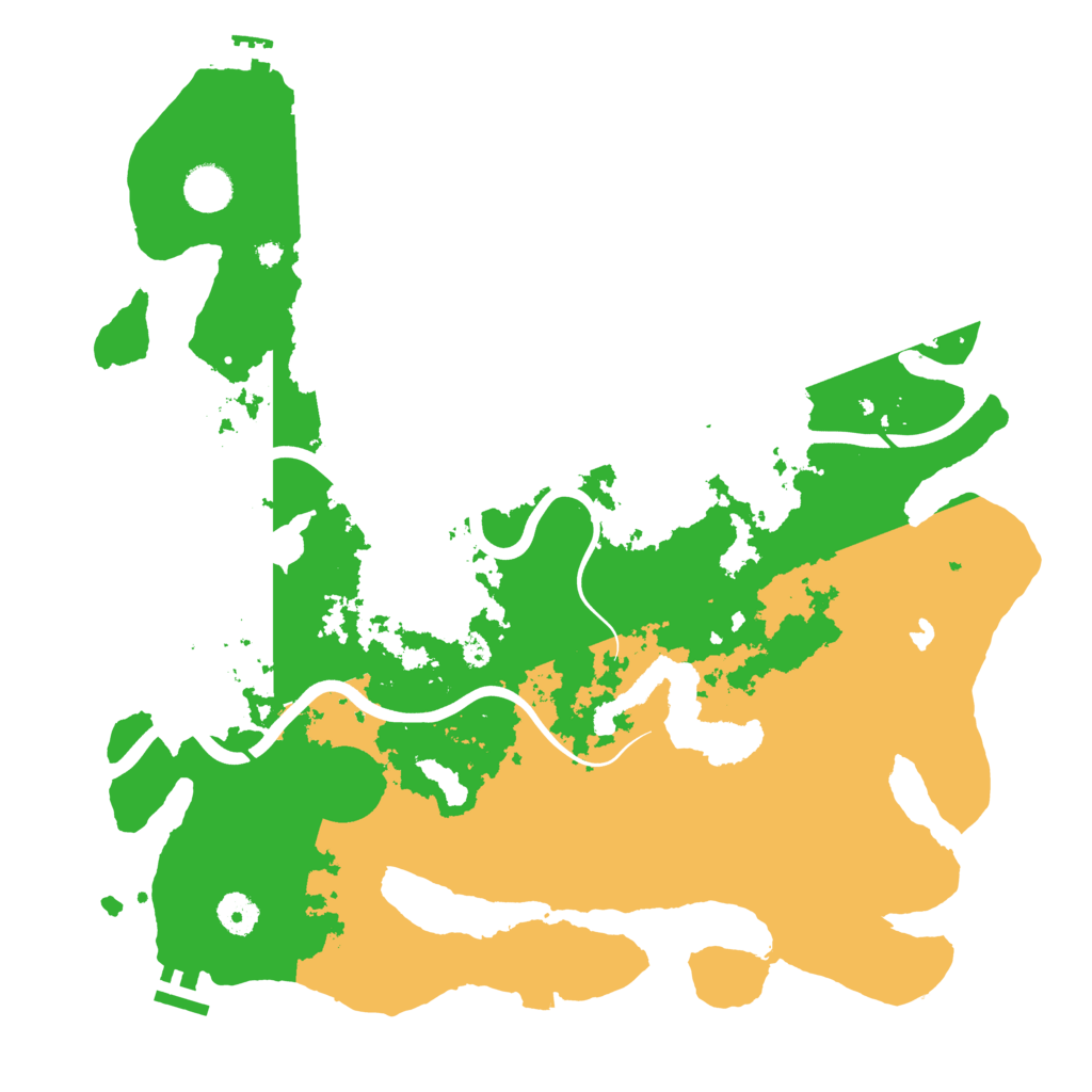 Biome Rust Map: Procedural Map, Size: 4000, Seed: 1994007871