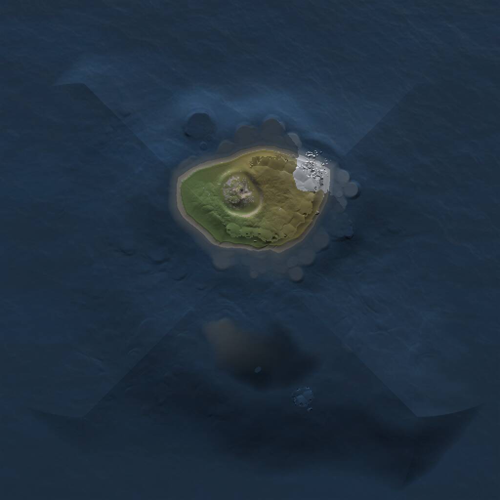 Rust Map: Procedural Map, Size: 1000, Seed: 426840290, 1 Monuments