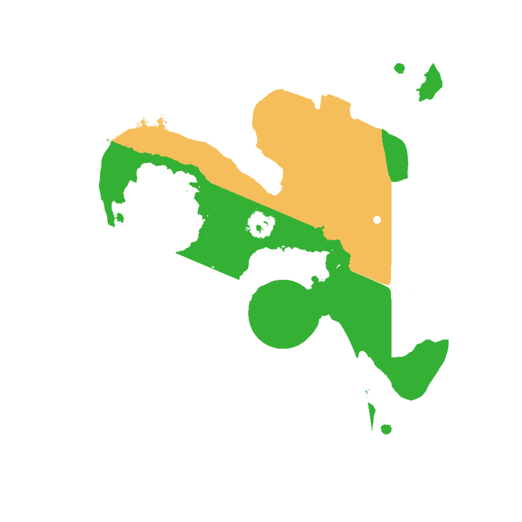 Biome Rust Map: Procedural Map, Size: 2000, Seed: 664862836