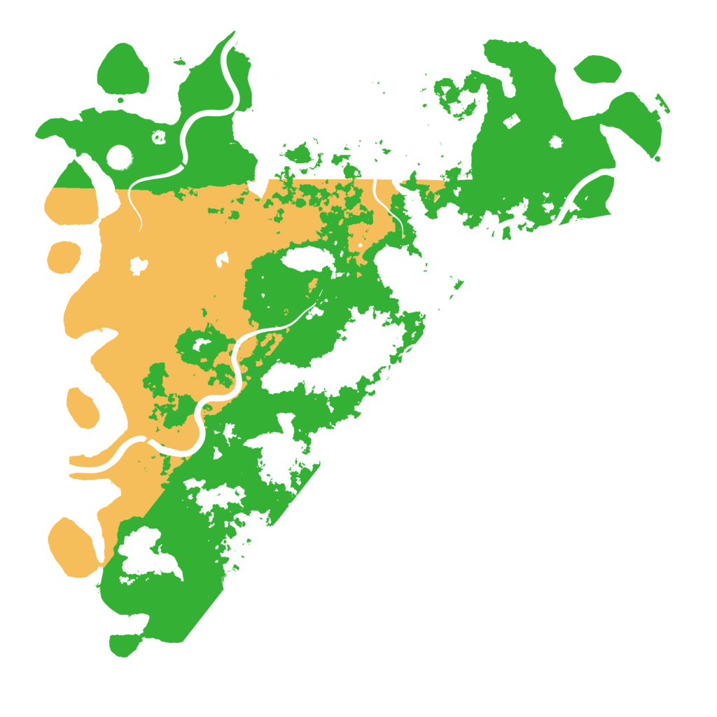 Biome Rust Map: Procedural Map, Size: 5000, Seed: 861392882