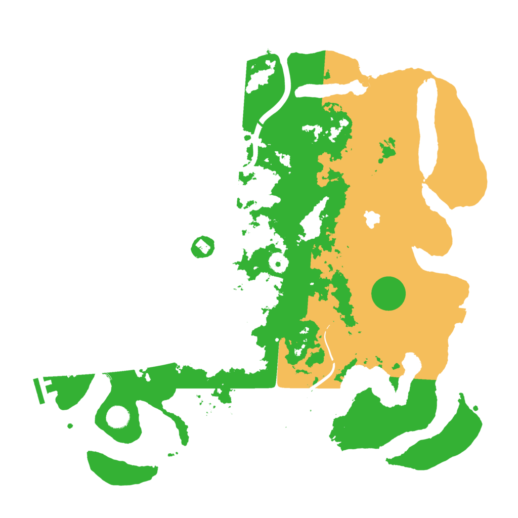 Biome Rust Map: Procedural Map, Size: 4000, Seed: 1415162342