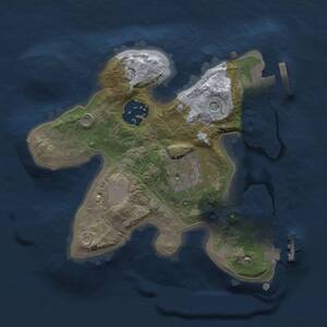 Thumbnail Rust Map: Procedural Map, Size: 2000, Seed: 1352272, 6 Monuments