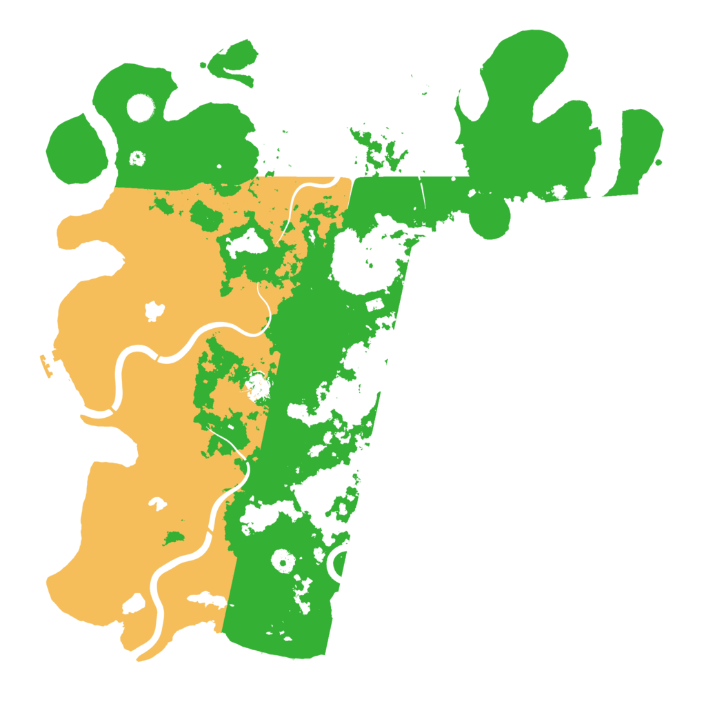Biome Rust Map: Procedural Map, Size: 4500, Seed: 1692615107