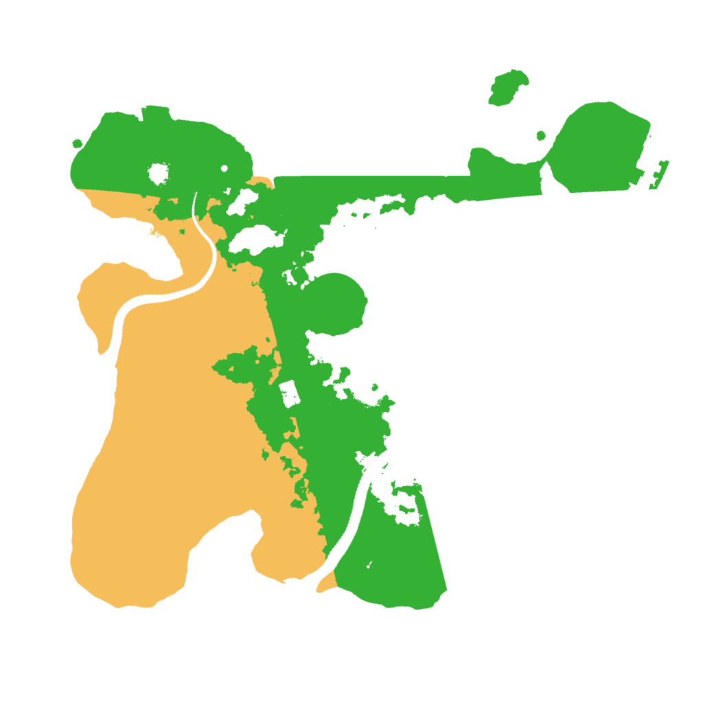 Biome Rust Map: Procedural Map, Size: 3000, Seed: 28823