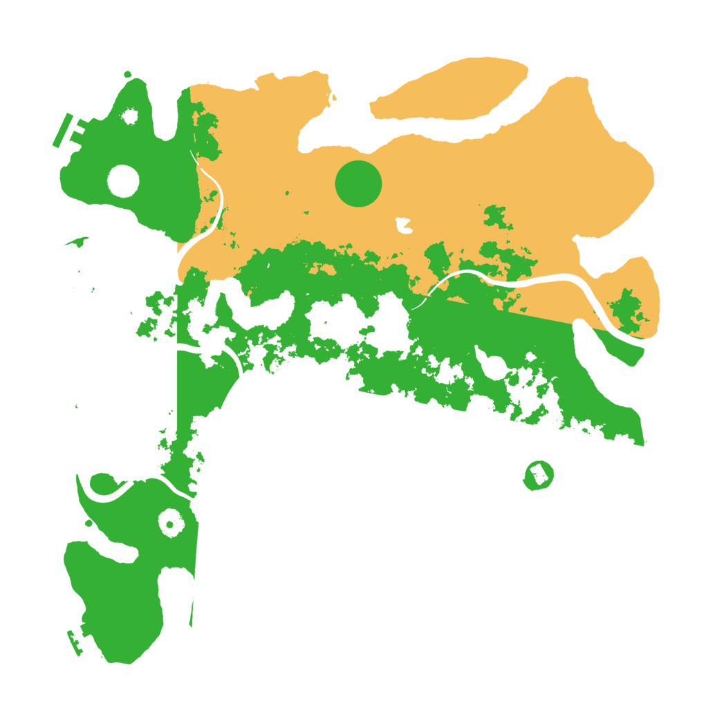 Biome Rust Map: Procedural Map, Size: 4000, Seed: 1669915371