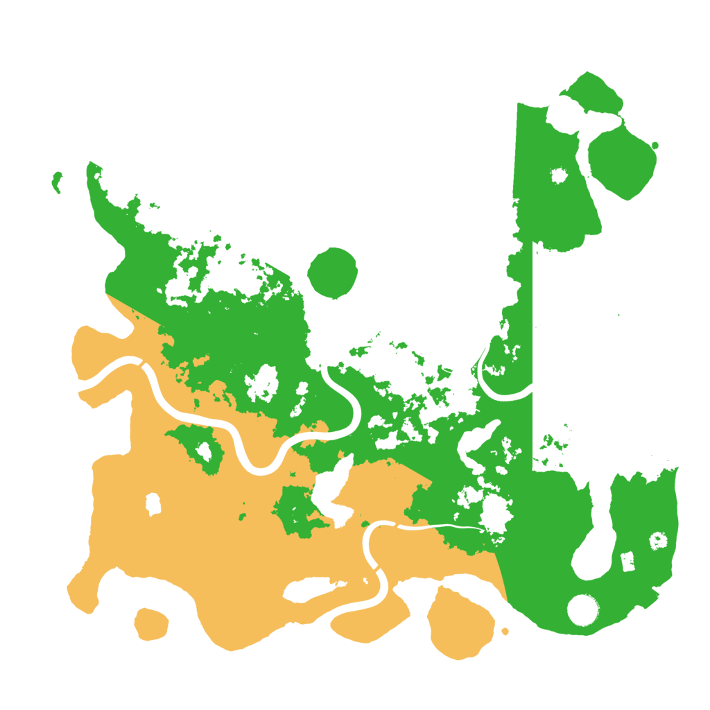 Biome Rust Map: Procedural Map, Size: 4000, Seed: 752426876