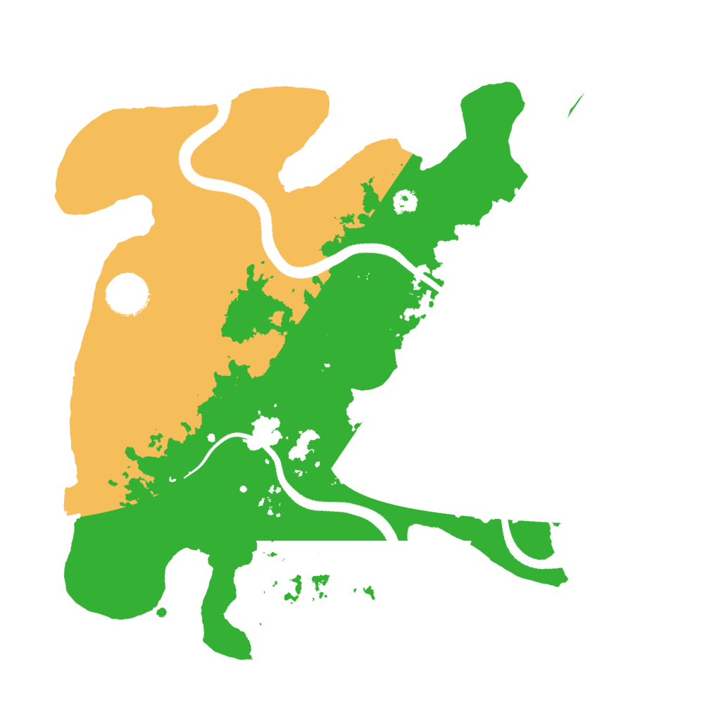 Biome Rust Map: Procedural Map, Size: 3000, Seed: 1707263222
