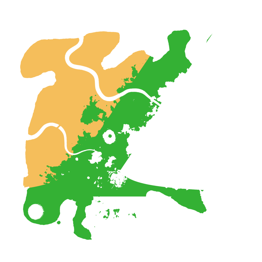 Biome Rust Map: Procedural Map, Size: 3000, Seed: 1707263222