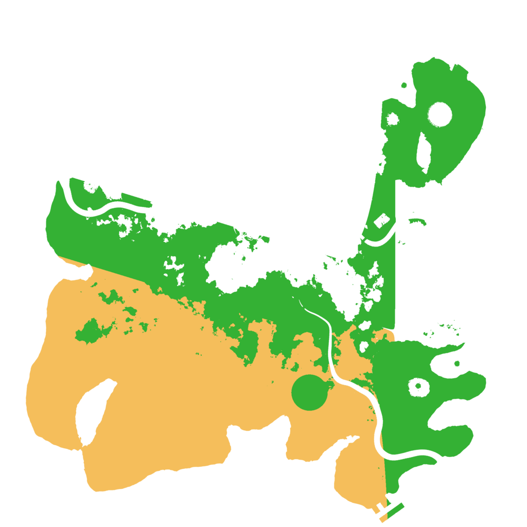 Biome Rust Map: Procedural Map, Size: 3851, Seed: 627734218