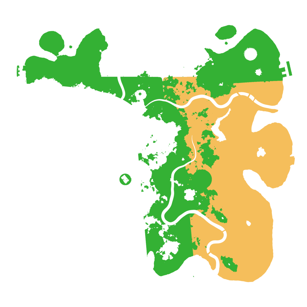 Biome Rust Map: Procedural Map, Size: 4250, Seed: 1390896084