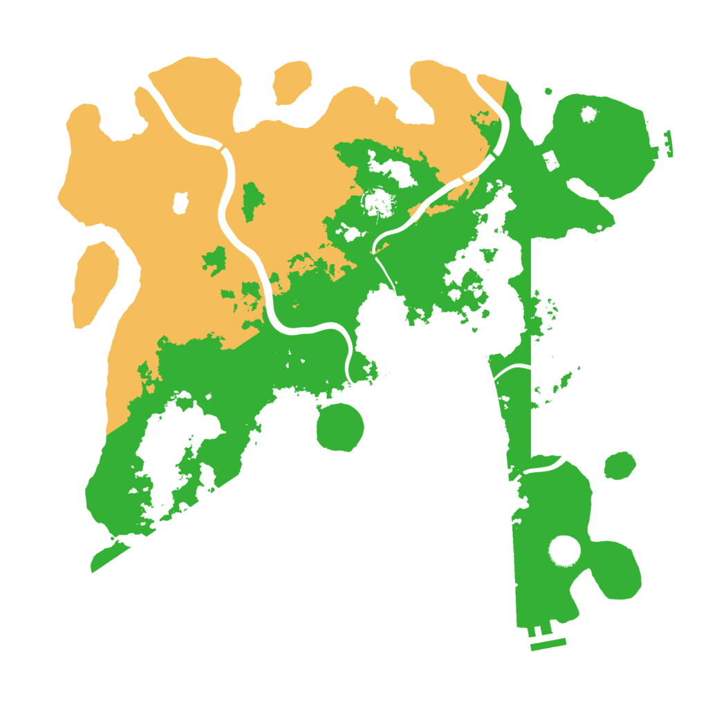 Biome Rust Map: Procedural Map, Size: 4000, Seed: 2004643514