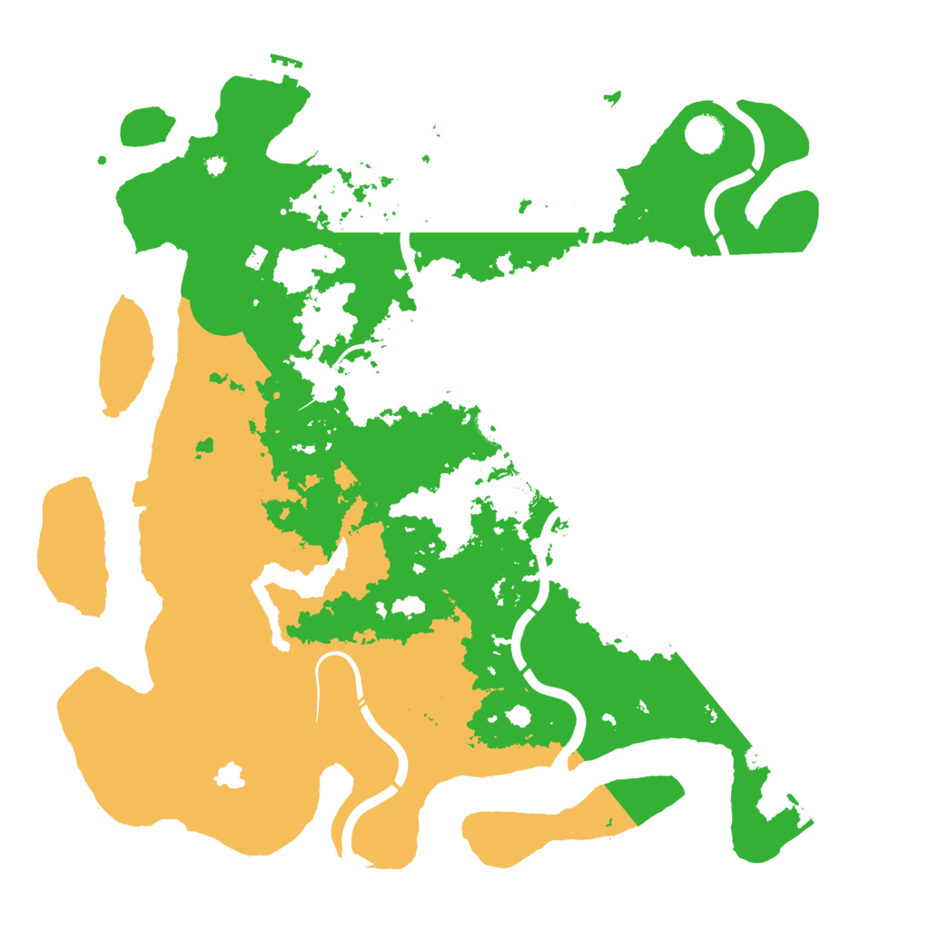 Biome Rust Map: Procedural Map, Size: 4250, Seed: 641583313