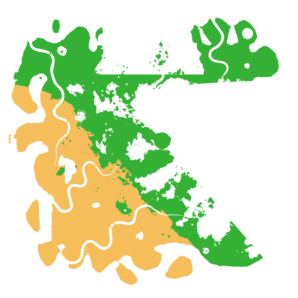 Biome Rust Map: Procedural Map, Size: 4800, Seed: 1521617490