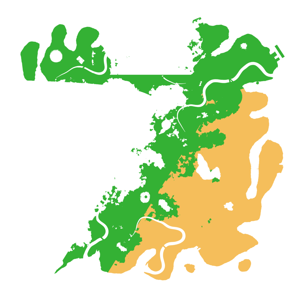 Biome Rust Map: Procedural Map, Size: 4250, Seed: 111410413