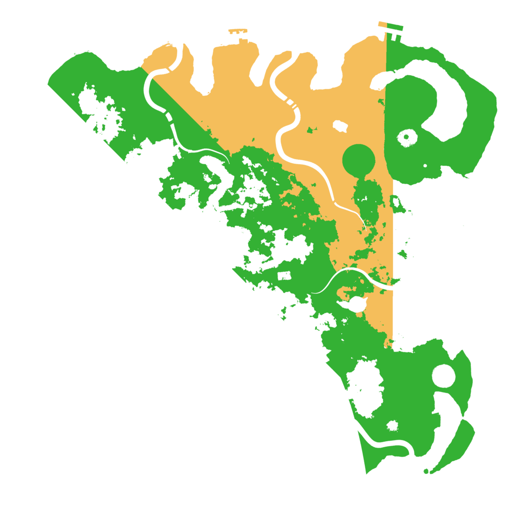 Biome Rust Map: Procedural Map, Size: 4250, Seed: 47684189
