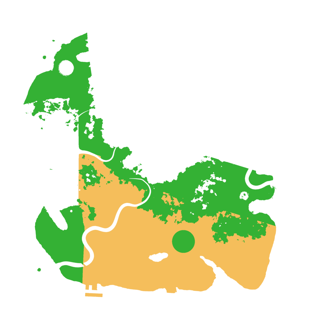 Biome Rust Map: Procedural Map, Size: 3650, Seed: 1898420