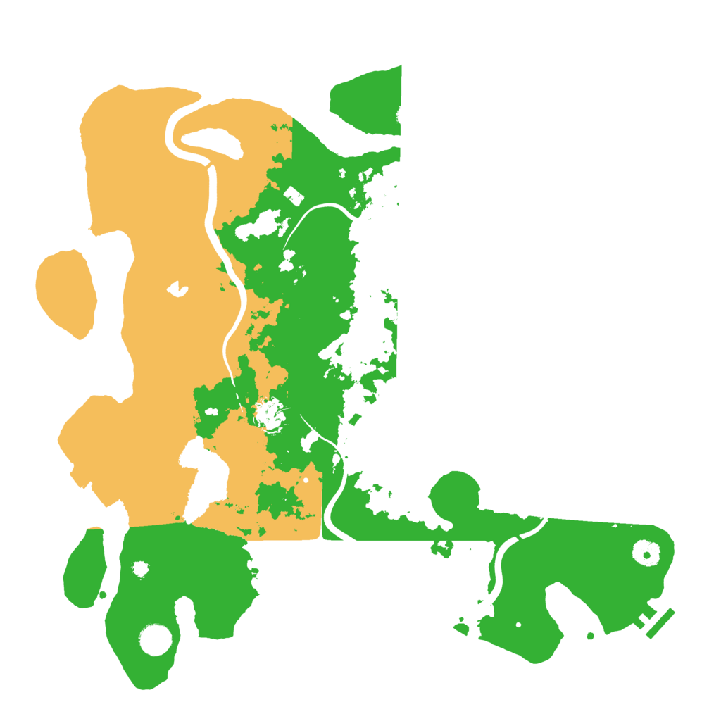 Biome Rust Map: Procedural Map, Size: 4000, Seed: 964545090