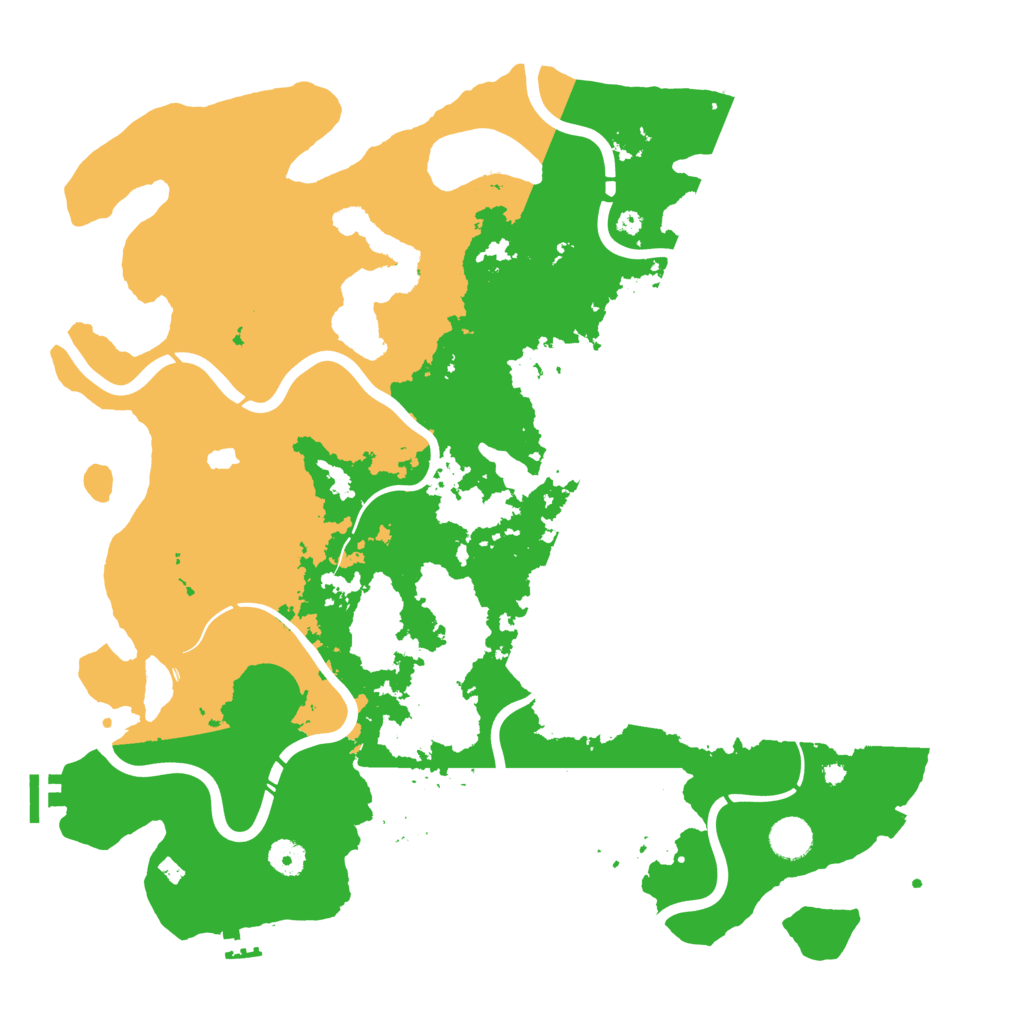 Biome Rust Map: Procedural Map, Size: 4250, Seed: 155642221