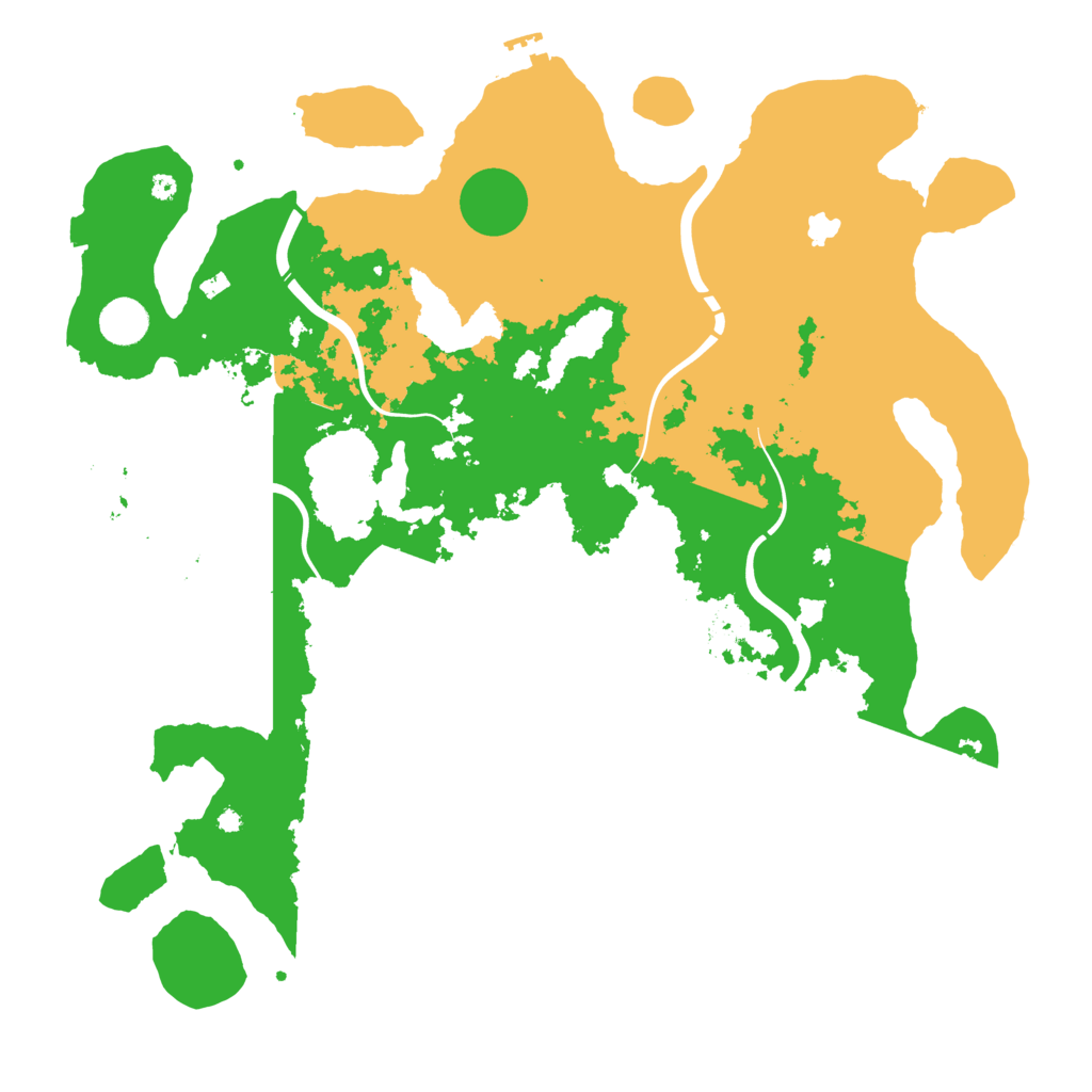 Biome Rust Map: Procedural Map, Size: 4250, Seed: 490022509