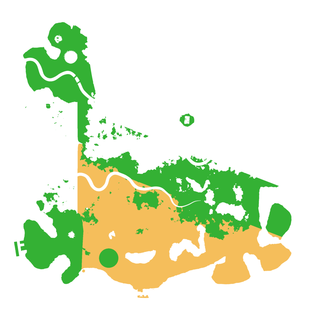 Biome Rust Map: Procedural Map, Size: 4250, Seed: 307894536