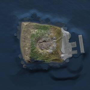Thumbnail Rust Map: Procedural Map, Size: 1000, Seed: 466033054, 2 Monuments