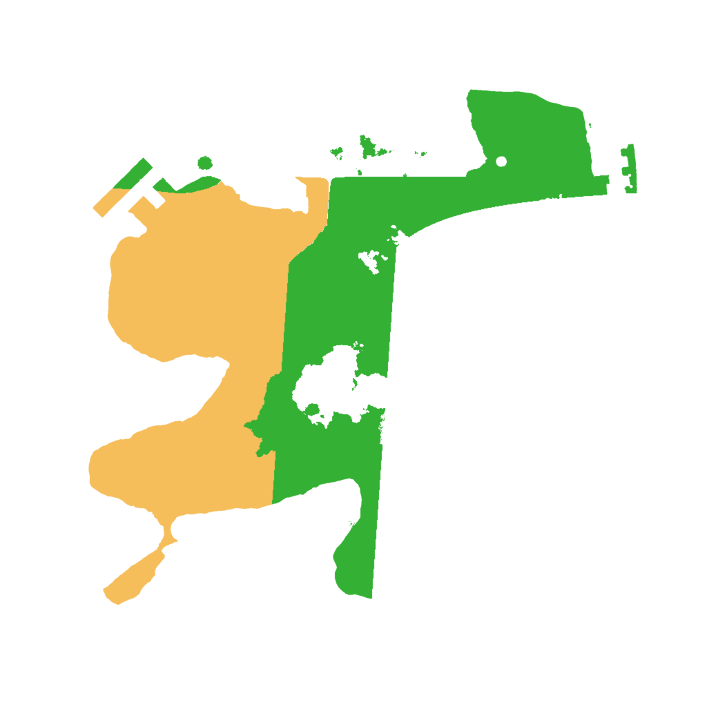 Biome Rust Map: Procedural Map, Size: 2000, Seed: 97711484