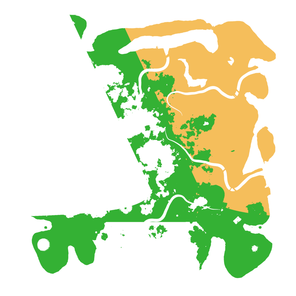Biome Rust Map: Procedural Map, Size: 4250, Seed: 1289664214