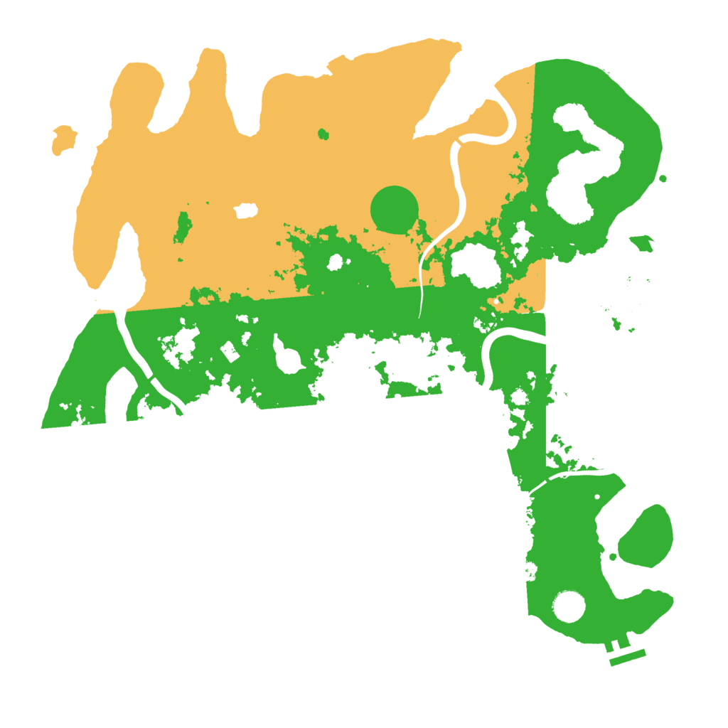 Biome Rust Map: Procedural Map, Size: 4000, Seed: 601845764