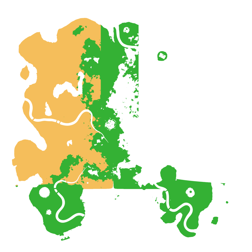 Biome Rust Map: Procedural Map, Size: 4250, Seed: 1341239645