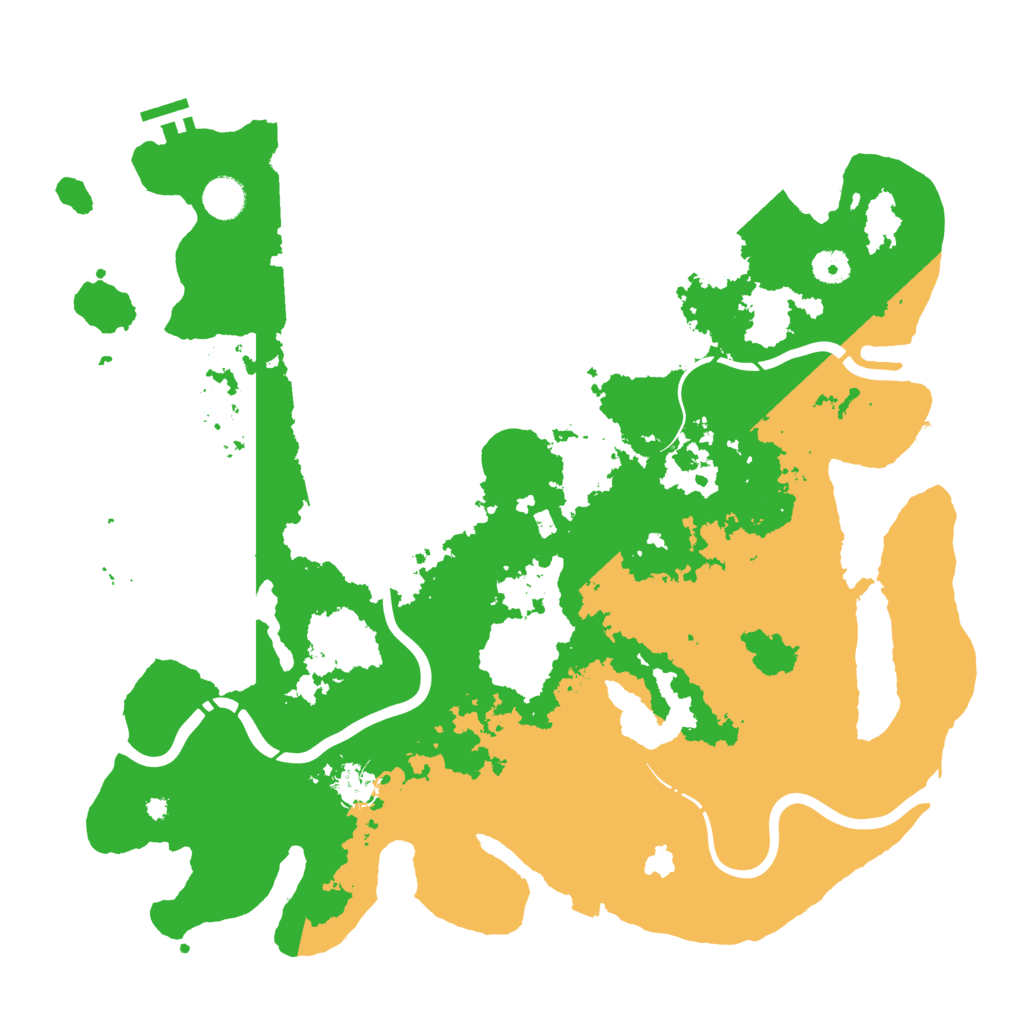 Biome Rust Map: Procedural Map, Size: 4250, Seed: 1190809535