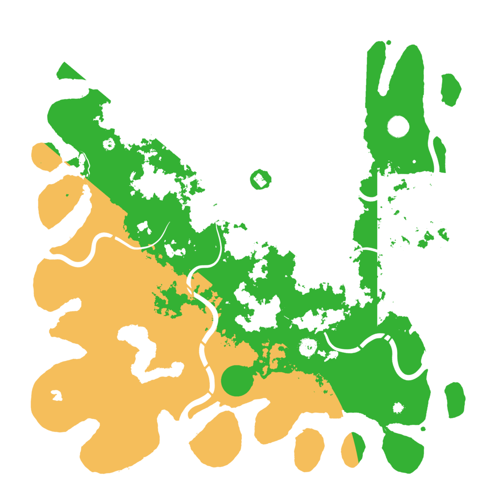 Biome Rust Map: Procedural Map, Size: 4250, Seed: 1714034122