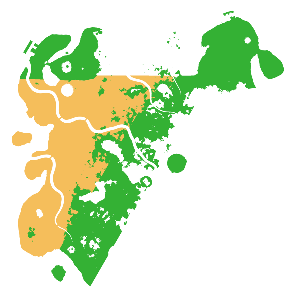 Biome Rust Map: Procedural Map, Size: 4300, Seed: 97864213