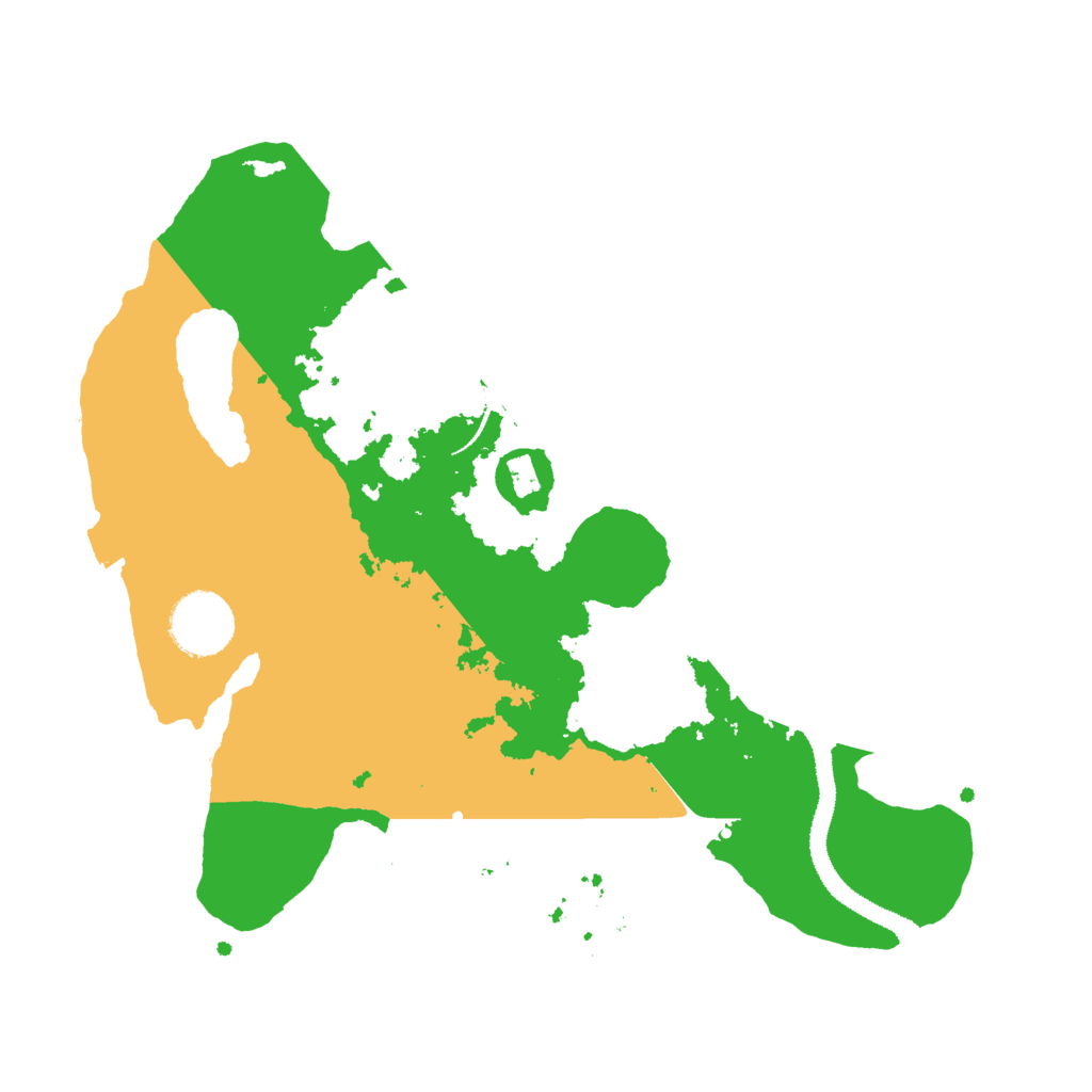 Biome Rust Map: Procedural Map, Size: 3000, Seed: 166448498