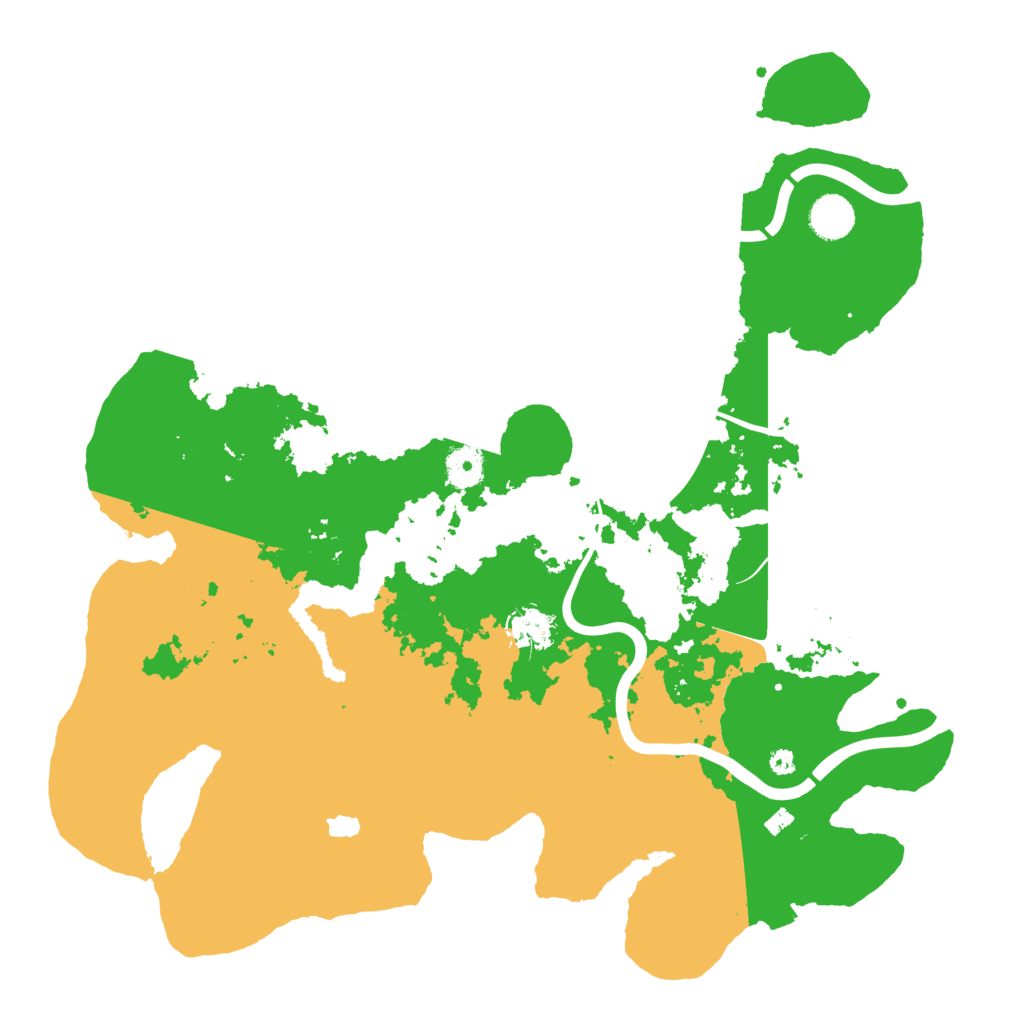 Biome Rust Map: Procedural Map, Size: 4000, Seed: 627734218