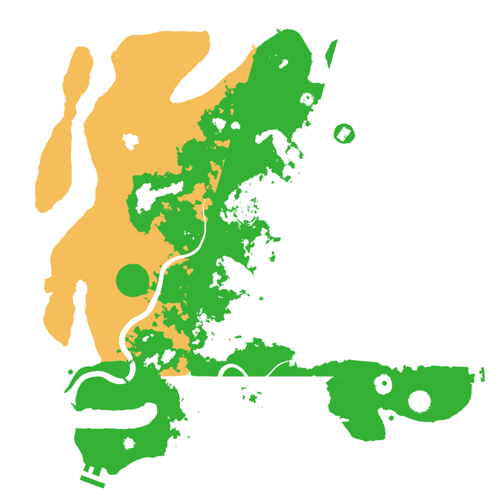 Biome Rust Map: Procedural Map, Size: 4000, Seed: 1491228647