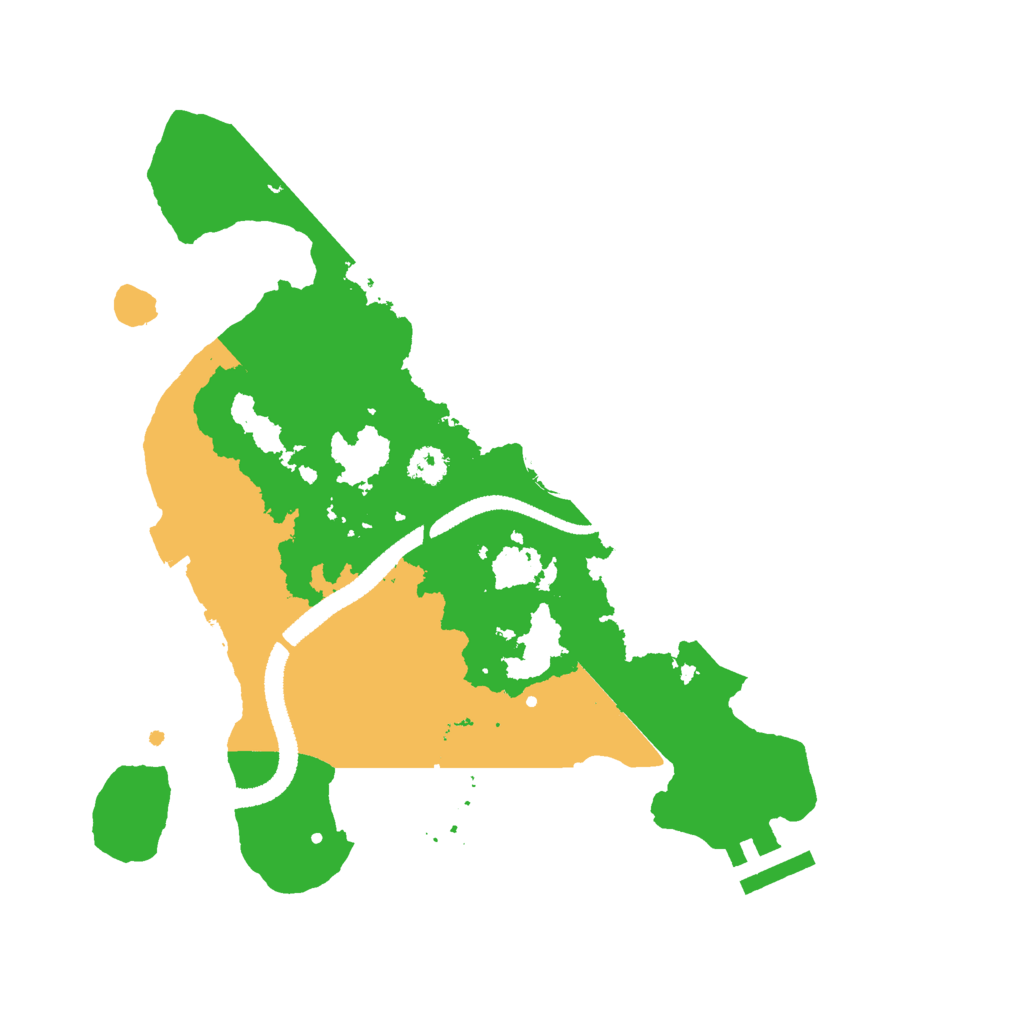 Biome Rust Map: Procedural Map, Size: 2700, Seed: 66908277