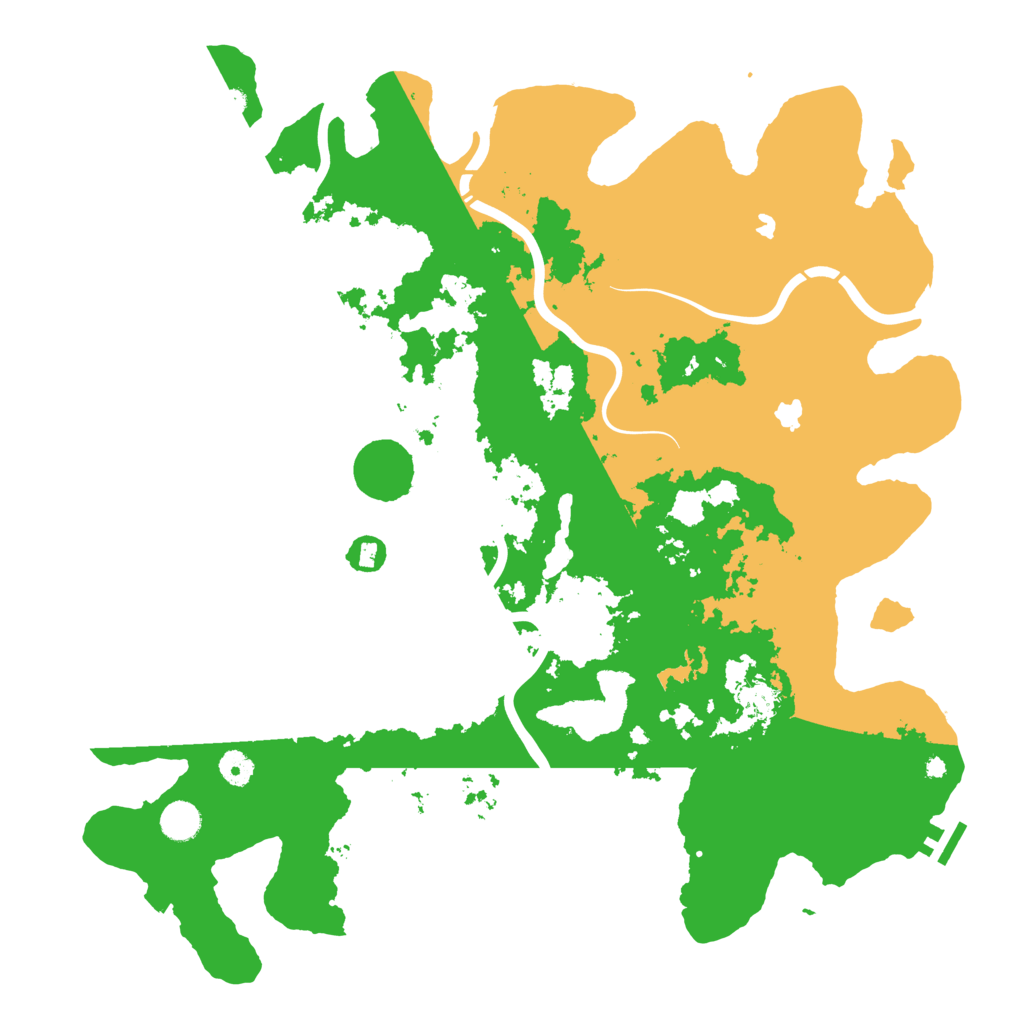 Biome Rust Map: Procedural Map, Size: 4500, Seed: 697102589