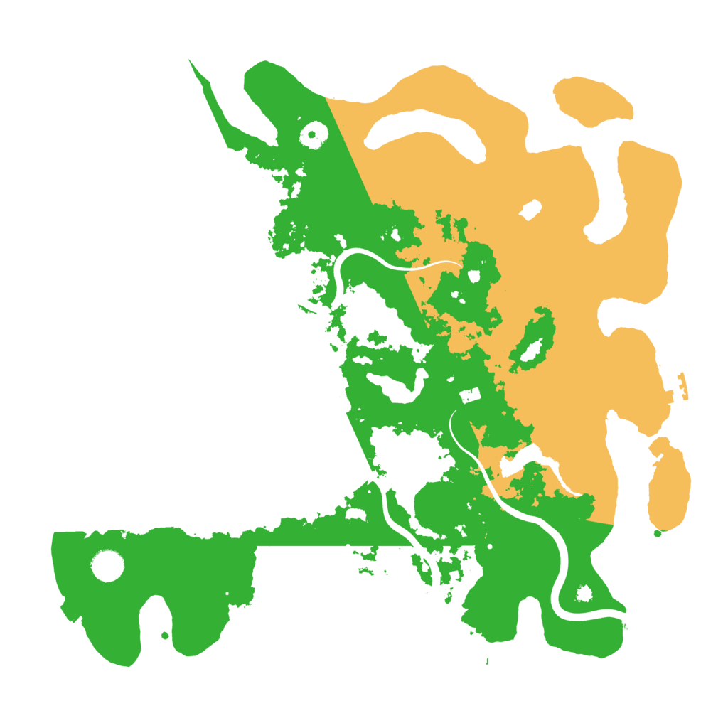 Biome Rust Map: Procedural Map, Size: 4000, Seed: 59185950