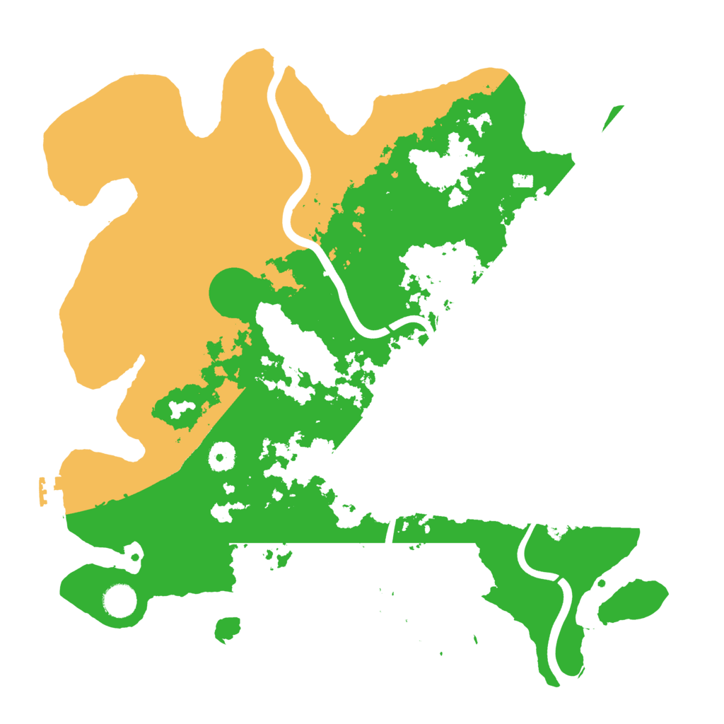 Biome Rust Map: Procedural Map, Size: 3800, Seed: 1804799734