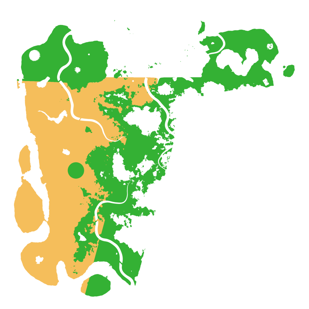 Biome Rust Map: Procedural Map, Size: 5000, Seed: 1535470033