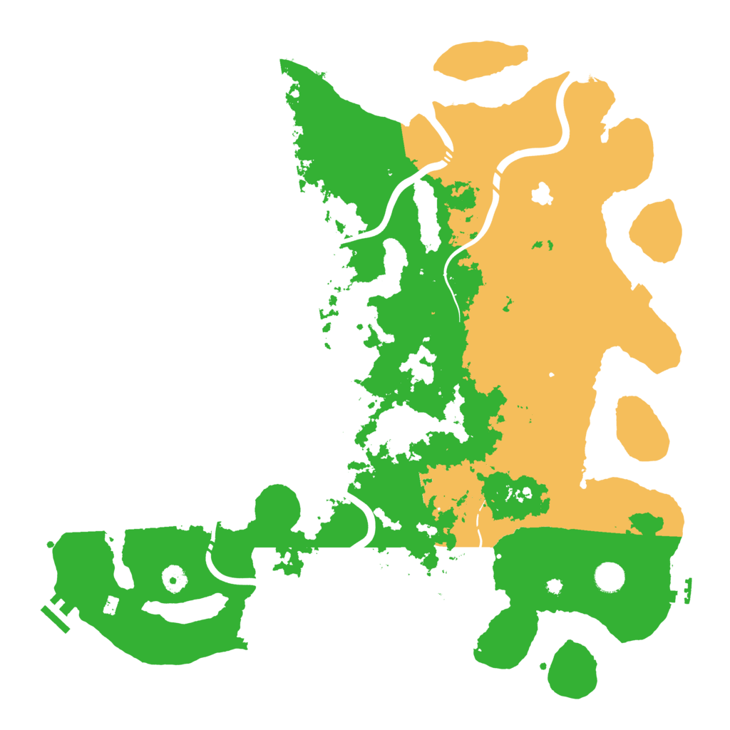 Biome Rust Map: Procedural Map, Size: 4250, Seed: 2138289029