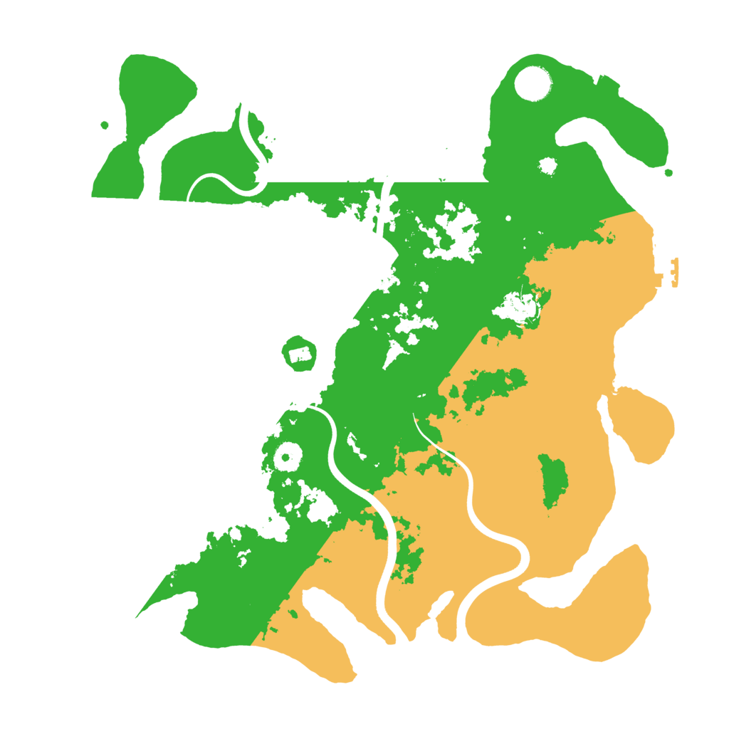 Biome Rust Map: Procedural Map, Size: 3750, Seed: 1091864584