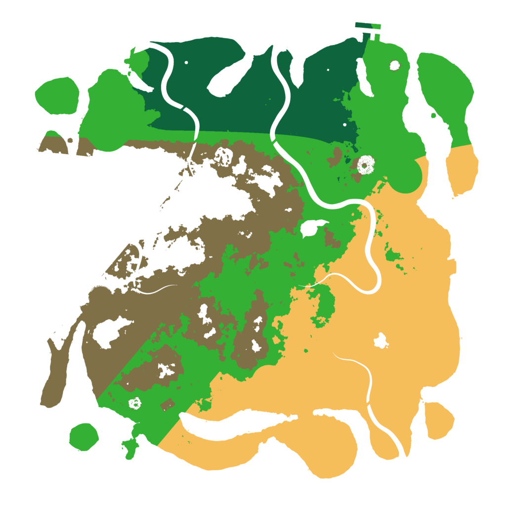 Biome Rust Map: Procedural Map, Size: 4000, Seed: 2091014049