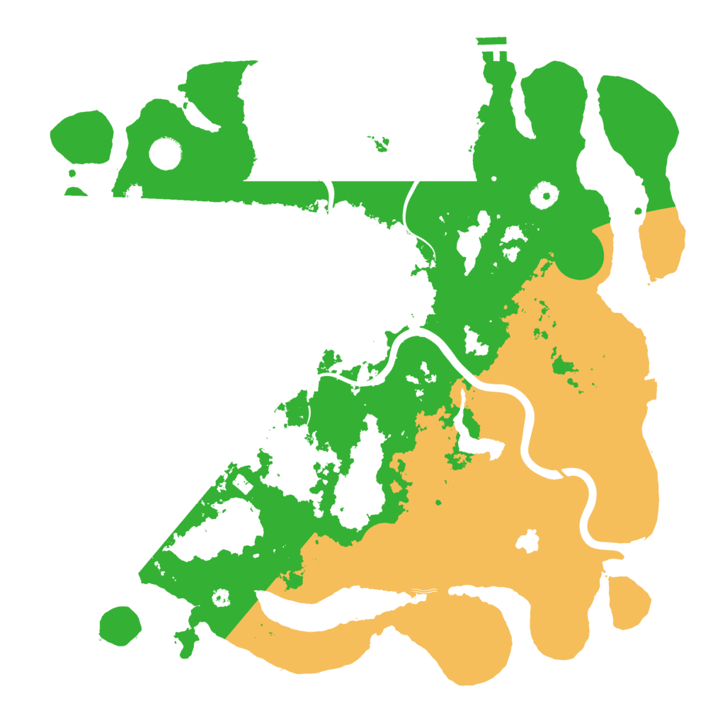 Biome Rust Map: Procedural Map, Size: 4000, Seed: 2091014049