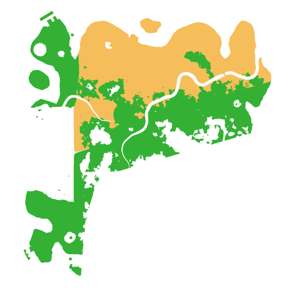 Biome Rust Map: Procedural Map, Size: 4000, Seed: 676945