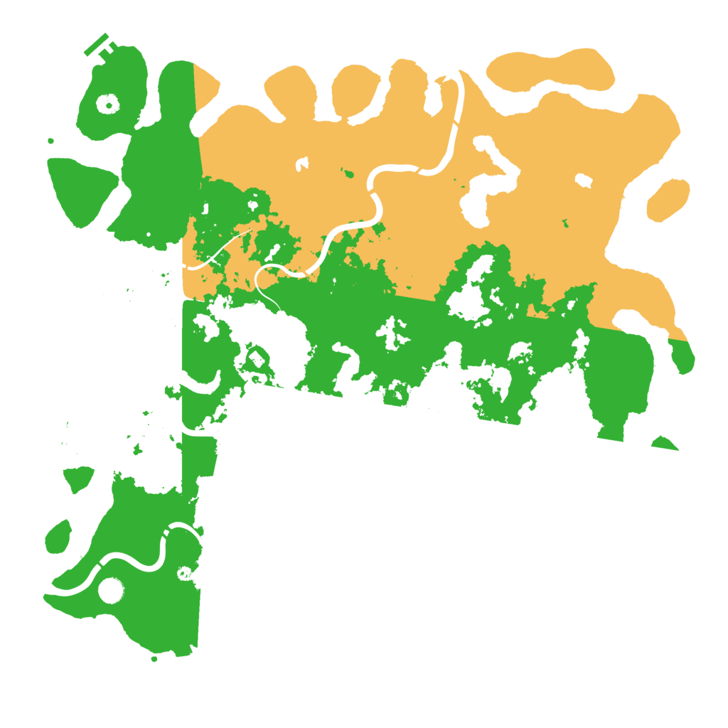 Biome Rust Map: Procedural Map, Size: 5000, Seed: 1704421356