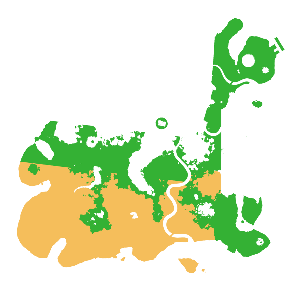 Biome Rust Map: Procedural Map, Size: 4000, Seed: 1174341747