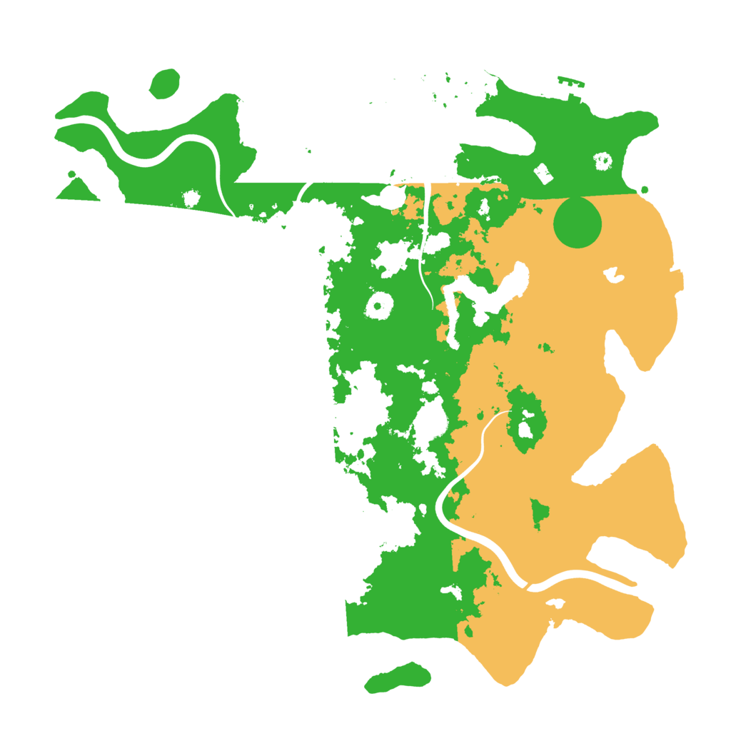 Biome Rust Map: Procedural Map, Size: 4000, Seed: 1600545643