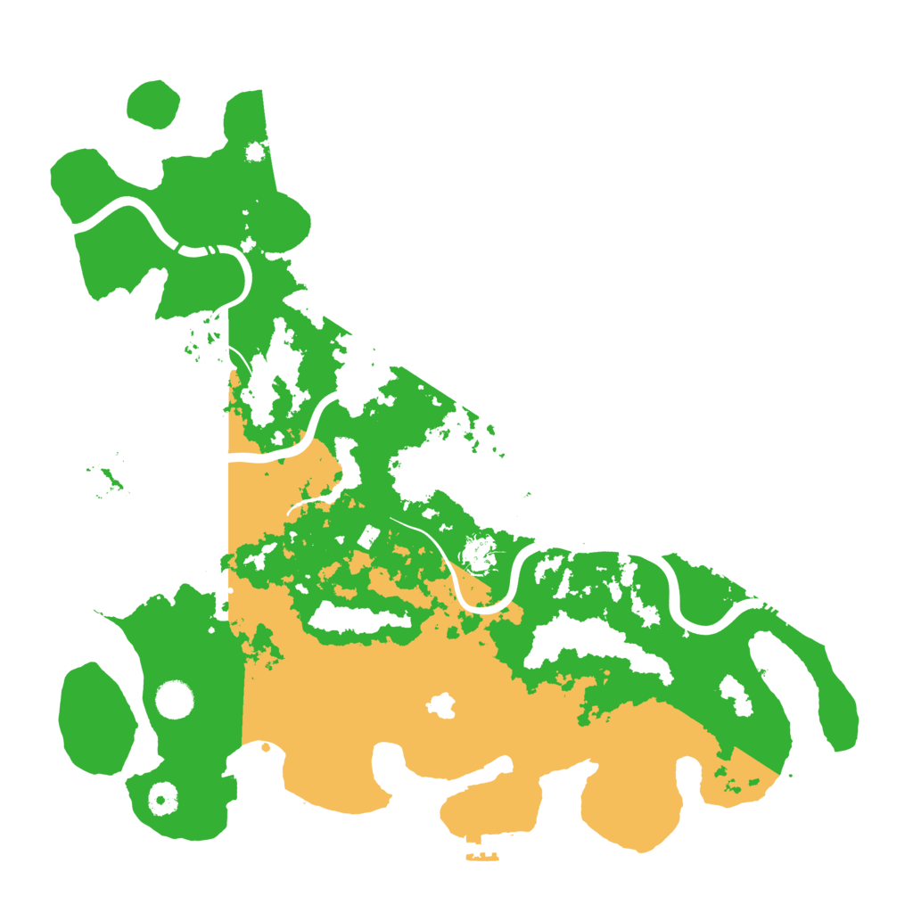 Biome Rust Map: Procedural Map, Size: 4250, Seed: 38066526